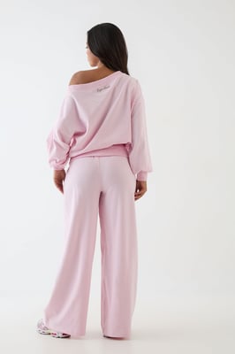 DSGN Studio Light Weight Off The Shoulder Sweatshirt