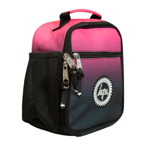 Kids Lunch Bag Black Pink Fade | Thermal Insulated School Lunch Box 4.5L