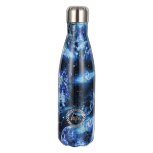Thermal Water Bottle Multi Moon Print | Blue Stainless Steel Leak Proof Bottle