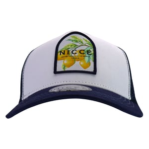 Mens Embroidered Santorini Trucker Cap | Cotton Breathable One Size Hat