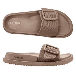 Holster Laze slippers vegan comfort podologisch goedgekeurd waterbestendig naturel