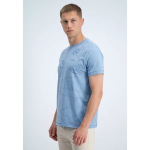 Gabbiano Heren shirt 1566115 nik 224 allure blue