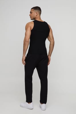 2 Pack Muscle Fit Basic Vests