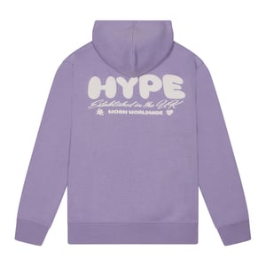Girls Hoodie Kids Purple Casual Sweatshirt Soft Graphic Back Design