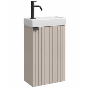 Badplaats Toiletmeubel bosco 40 x 22 cm – – fonteinmeubel met wastafel