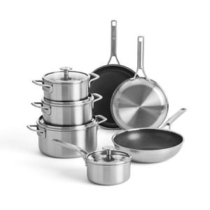 BK Cookware Bk peter goossens durabond hybride large pannenset met wok