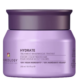 Pureology Hydrate Treatment Mask 250ml - Deep Conditioning for Dry or Color-Treated Hair