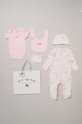 Cotton 5-Piece Baby Gift Set