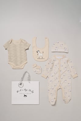 Cotton 5-Piece Baby Gift Set