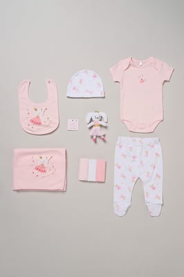Cotton 10-Piece Baby Gift Set
