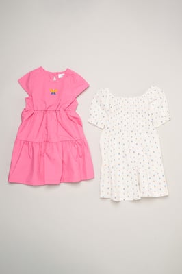 2-Pack Butterfly Print Dresses