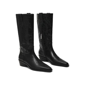 Leather Trevi Boot Blacks
