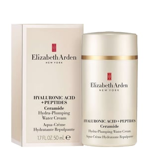 Elizabeth Arden Ceramide Hydra-Plumping Water Cream 50ml - Ceramides, Hyaluronic Acid, Peptides