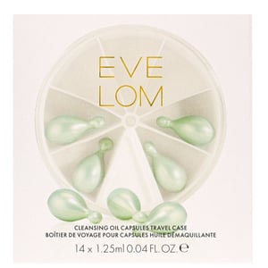 EVE LOM Cleanse Cleansing Oil Capsules Travel Case 14 x 1.25ml Capsules