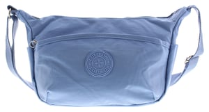 Womens Half-Moon Crossbody Bag Lullaby Zip blue