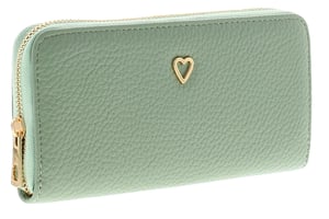 Womens Slimline Purses Lust Zip Fastening sage