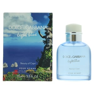 Dolce & Gabbana Light Blue Beauty Of Capri Eau de Toilette 75ml Spray for Him