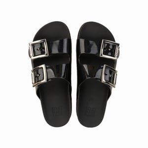 Zaxy Womens Partner Slide III Fem Black/Cork
