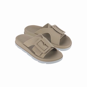 Zaxy Womens Vibe Slide Ad Beige