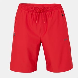 Men's Boss Hecon Active 1 Shorts in Medium Red