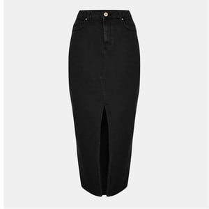 Women's Pieces Skirt Midi Pencil Skirt in .Black