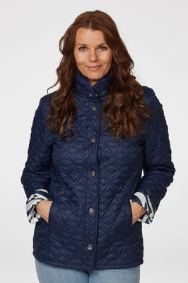 Gwen Marineblauw Jas