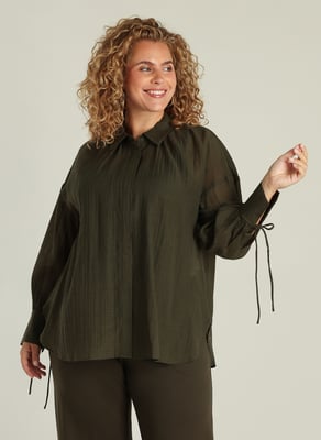 YEST CURVE Gilda Tops - Army Green