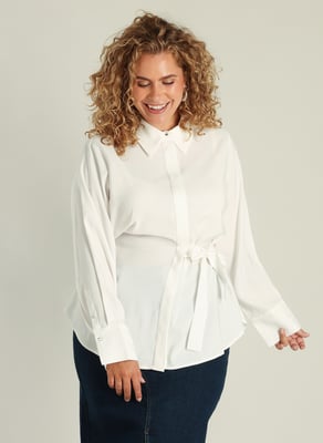YEST CURVE Giselle Tops - Off White