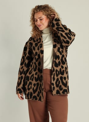YEST CURVE Gemma-Louise Cover ups - Soft Taupe/Multi Col
