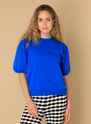 IVY BEAU Erina Tops - Brilliant Blue