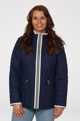 Ghita Marineblauw Jas