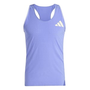 Men's adidas Promo Singlet Vest in Cobalt Blue