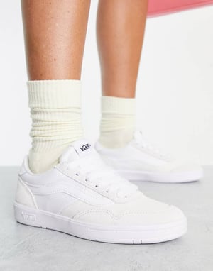 Vans Cruze trainers in white
