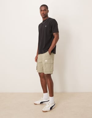 Calvin Klein Jeans cargo shorts in beige