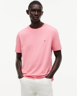 Regular Fit T-Shirt in Light Pink