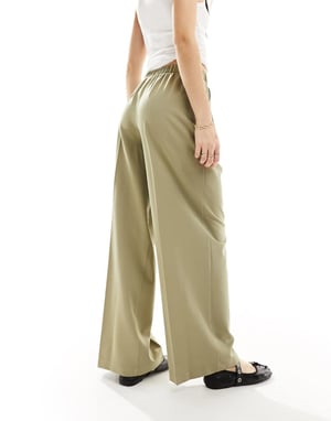 ASOS DESIGN skräddarsydda tröja byxor i khaki