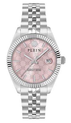 Philipp Plein Date Superlative Dames Horloge Zilverkleurig PWYFA0826
