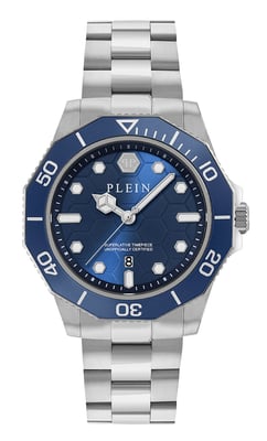 Philipp Plein Aquastorm Heren Horloge Zilverkleurig PW2GA0426