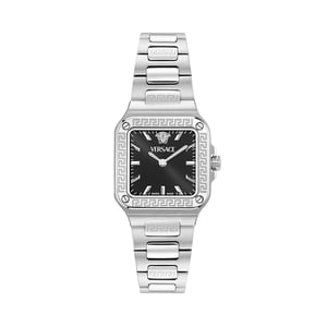 Versace Greca Edge Dames Horloge Zilverkleurig VE5G00126