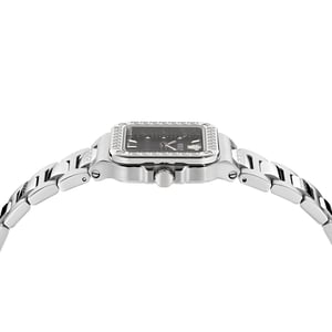 Versace Greca Edge Dames Horloge Zilverkleurig VE5G00126