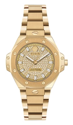 Philipp Plein Plein Royal Prestige Women's Gold Watch PW4FA0525