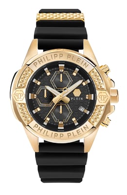 Philipp Plein The $kull Chrono Heren Horloge Zwart PWWFA0225