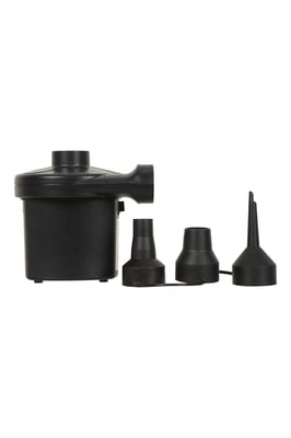 Air Bed Electric Pump Holiday Travel Camping Accessory Black