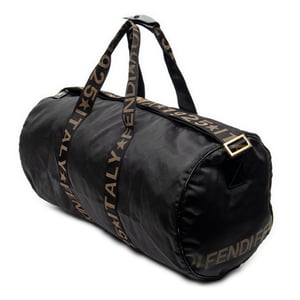 Vintage Large Logo Duffle  Travel Bag
