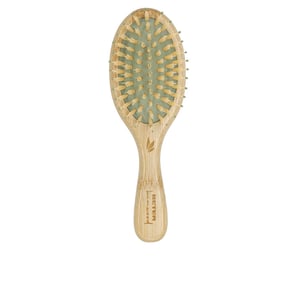 Bamwood Kleine Borstel Met Nylon Haren En Bolletjes
