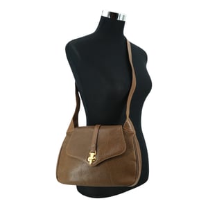 Gucci Vintage Läder Axelremsväska Hobo