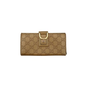 Gucci leren portemonnee Abbey met D-ring