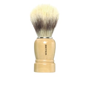 Brocha De Afeitar Mango Madera Pelo Sintético