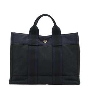 Hermes Vintage stoffen handtas Fourre-Tout