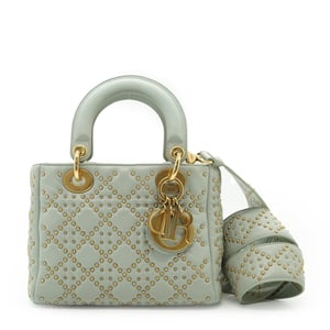 Dior stoffen handtas Lady Dior